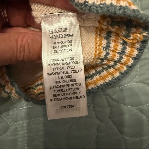 NWT Rorie Whelan Fox Sweater and Corduroy Pants Set Size 18 Mo. - Picture 4 of 6